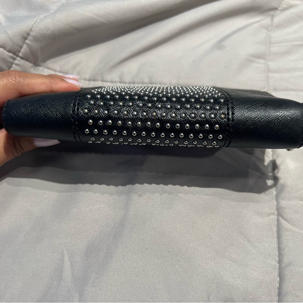 Michael Kors Black Studded Wallet - Picture 4 of 6